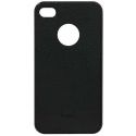 J&O CDCOM Чехол Polka Dots Case для сотового телефона Apple iPhone4/4S, пластик, черный, iCover   