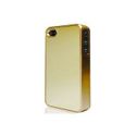 J&O CDCOM Чехол Combi Panel Case для сотового телефона Apple iPhone4/4S, пластик, золотистый, iCover   