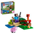LEGO Конструктор LEGO Minecraft Засада Крипера 21177-L  
