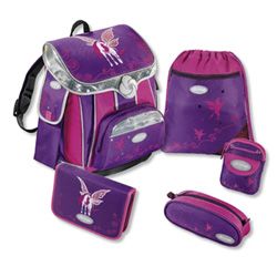 Ранец школьный Dream Horse II PREMIUM с аксессуарами, 5 предметов, фиолетовый/розовый, Sammies by Samsonite